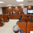 La palabra de apertura estuvo a cargo del vicepresidente de la máxima instancia judicial y presidente de la Sala Penal, doctor Luis María Benítez Riera, quien remarcó la importancia de la jornada de capacitación para los operadores de justicia.