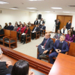 Asistieron magistrados, tanto de Primera Instancia como así también Miembros del Tribunal de Apelaciones, y actuarios; por el Ministerio Público estuvieron agentes fiscales y asistentes fiscales.