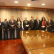 Autoridades judiciales recibieron a magistrados de Guatemala