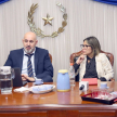 La directora general de Tecnología de la Información y las Comunicaciones, magíster Rosaliz Chamorro, dio la bienvenida a los participantes y destacó los avances alcanzados en materia de transformación digital y modernización de los servicios judiciales.