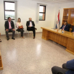 Reunión del Gremio de Abogados de Caazapá y el ministro Ramírez Candia.