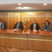 Además del ministro Benítez Riera, estuvieron presentes el fiscal general del Estado, Javier Díaz Verón, y ministros del Poder Ejecutivo.
