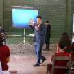El coordinador del Departamento de Educación en Justicia, Aldo Ávalos Rojas, hizo una reseña sobre la estructura y funcionamiento del Poder Judicial.