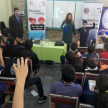 Alrededor de 100 alumnos participaron de la charla educativa.