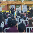 El juez Ever Escurra pidió a los jóvenes mirarlo como un servidor más de la comunidad.