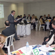 El encargado de los talleres regionales, consultor José Félix Bogado.