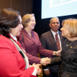 La embajadora de EE.UU. en Paraguay, Leslie Bassett, participó igualmente de la actividad.
