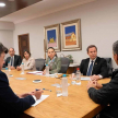  Participaron de la reunión, la gerente superior del (RUN), Lourdes González; la directora general de Tecnología de la Información y las Comunicaciones, Rosaliz Chamorro; y el director general de Planificación y Desarrollo, Juan José Martínez.