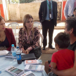 Las defensoras públicas atendieron varias consultas en la jornada desarrollada en la ciudad de Itacurubí de la Cordillera.