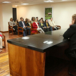 La doctora Silvana Luraghi agradeció la presencia del catedrático para abordar temas de relevancia para la ejecución penal.