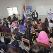 Las actividades educativas contaron con la presencia del juez de Paz de Puerto Guaraní, abogado Miguel Arcángel Castillo.