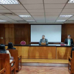 El abogado Aldo Alvarenga expuso sobre las acciones de inconstitucionalidad, su naturaleza, funciones, competencias y formas de presentación.