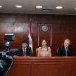 El presidente de la Corte Suprema de Justicia, doctor Víctor Núñez, encabezó la reunión.