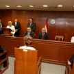 La presidenta de la Corte, Alicia Pucheta, pidió a los magistrados y fiscal que cumplan sus funciones con responsabilidad, para disminuir la morosidad judicial.