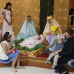 Durante el desarrollo del encuentro se realizó la presentación de un pesebre viviente.
