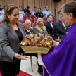 La misa estuvo encabezado por el vicario general Óscar Román González.