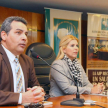 El profesor doctor Enrique Kronawetter estuvo disertando sobre los “problemas teóricos-prácticos en el procedimiento ordinario con énfasis en las etapas intermedia y juicio oral”.