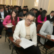 La evaluación se lleva a cabo en la sede de la Facultad de Ciencias Económicas de la Universidad Nacional de Asunción, Filial Paraguarí.