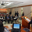 El acto se desarrolló en el salón auditorio del Palacio de Justicia de Asunción.
