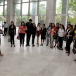Durante la visita los alumnos tuvieron la oportunidad de conocer el funcionamiento de las distintas dependencias del Poder Judicial.