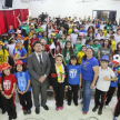 La disertación estuvo dirigida a 150 niños y niñas del cuarto al sexto grado.