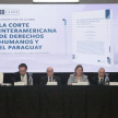 Autoridades judiciales participaron del lanzamiento de obra jurídica sobre la Corte IDH y el Paraguay: impactos, desafíos y oportunidad