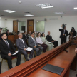 El doctor Martínez Simón felicitó a los nuevos compatriotas por esta nueva etapa.