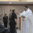 El acto religioso se realizó en la Palacio de Justicia de Asunción. 
