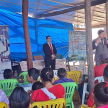 Niños, adolescentes, docentes y padres de familia de las comunidades indígenas Kelyenmagategma y Espartillar participaron activamente de la jornada de acercamiento a la justicia.