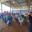 El juez de Paz de la localidad, abogado Marcial Verón, acompañó de cerca las actividades y el intercambio con los estudiantes de la etnia Enxet Sur Rivereños.