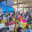 Estudiantes y miembros de la comunidad educativa durante el desarrollo del programa en el Bajo Chaco paraguayo.