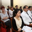 La Sala de Conferencias N° 1, 8vo piso del Palacio de Justicia de Asunción, sede del evento.