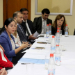 Durante la reunión abordaron temas con referencias a la implementación del modelo de despacho judicial.