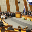 En la Sala Bicameral del Congreso Nacional se realizó el acto.