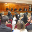 La doctora Carmen Montanía, directora del Instituto de Investigaciòn Jurídicas, habló de los libros juridicos publicados en el año.