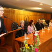 La presentación del escrito estuvo a cargo del doctor Giuseppe Fossati López, miembro del Tribunal de Apelación Civil y Comercial de la Cuarta Sala