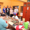 Los internos elaboran trabajos que se exponen en ferias durante cada año.