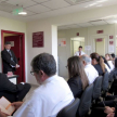 La capacitación estuvo a cargo de funcionarios de la División de Inspectoría del Poder Judicial.