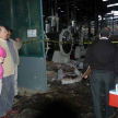 Los dueños de la empresa Copalsa acompañaron el recorrido por las instalaciones donde días pasados se produjo un incendio de gran magnitud.