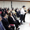 funcionarios del Poder Judicial asistieron a la celebración. 
