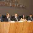 Disertantes del Congreso Paraguayo de Derecho Procesal y Constitución de Justicia.