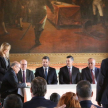 En el Salón Independencia del Palacio de Gobierno.