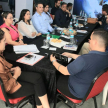 La reunión contó con la presencia de miembros del equipo técnico de la Dirección de Marcas y Señales.