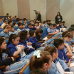 La defensora pública Rosana Hermosilla comentó a los niños cómo reciben ayuda desde la institución que representa.