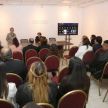 Los visitantes también pudieron observar documentos que forman parte del Archivo del Terror.
