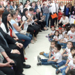 Los trabajos pedagógicos de cada sala de la guardería “Dulce Despertar” fueron expuestos ante la presencia del ministro de la máxima autoridad judicial, doctor Luís María Benítez Riera.