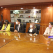 Presidente de Corte Suprema recibió a representantes de Asociación de Jueces