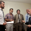 La actividad se llevó a cabo en la sala de conferencias del octavo piso del Palacio de Justicia de Asunción.
