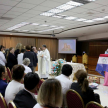 La orquesta del Poder Judicial acompañó la ceremonia religiosa.
