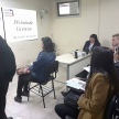 El jefe de la División Licencias, Widilfo Arévalo, durante su ponencia